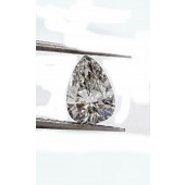 Pear Shape Diamond 90pts. F VS2 quality GIA CERTIFIED