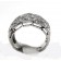 18kt Pave Diamond Ring 1.02cts t.w. in White Gold 