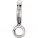 Spring Ring Clasps,5mm Diameter in Sterling Silver, 10 Pieces  