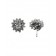 Diamond Earring Jackets for Studs 48pts.t.w. 6mm Opening, Set in14kt White Gold 